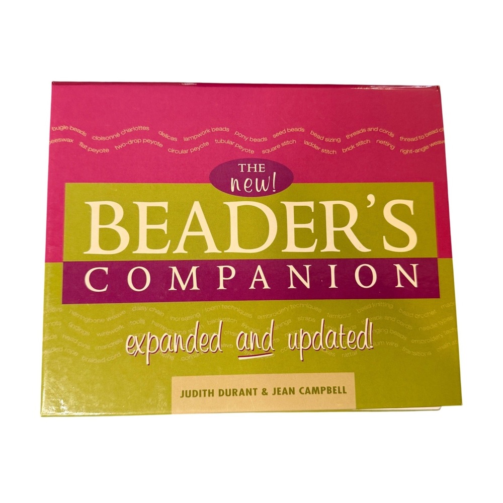 The New Beaders Companion Expanded Updated Judith Durant Jean Campbell Book